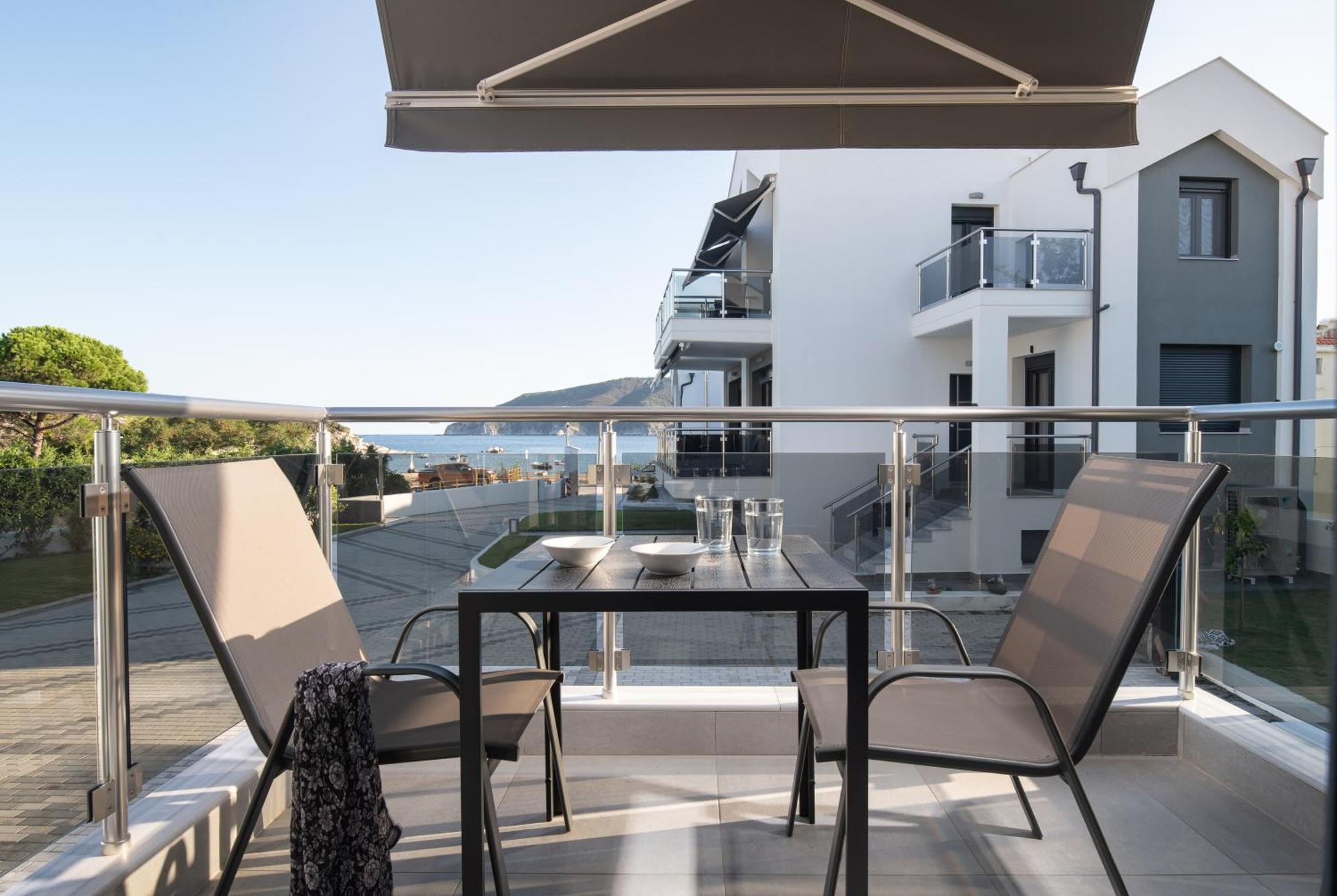 The Black Pearl Villas Kalamítsi Ngoại thất bức ảnh